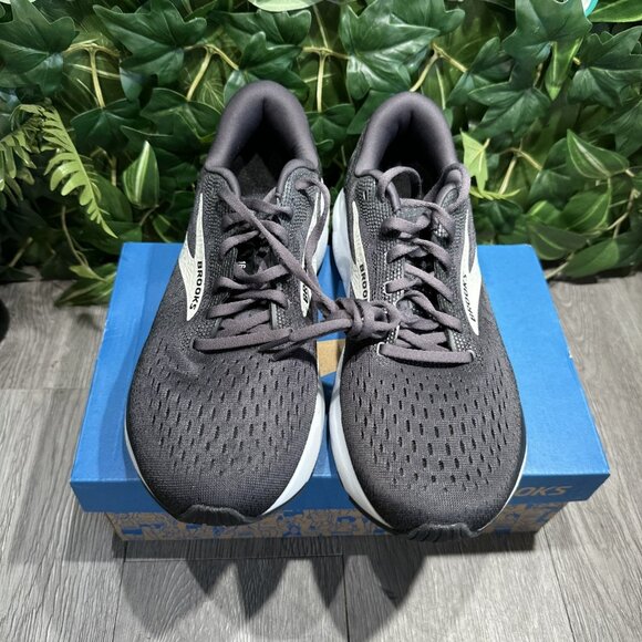 Brooks Womens Ghost 16 1204071D090 Black Running Shoes Sneakers Size 10 D Wide - Picture 2 of 10